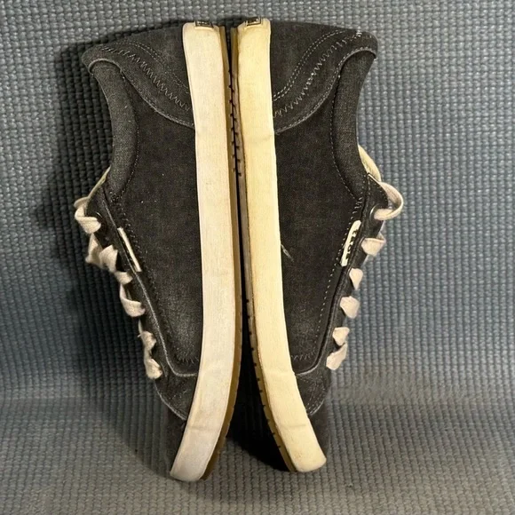 Taos Women's Star Charcoal Washed Canvas Sneakers Size 7 - Picture 6 of 9